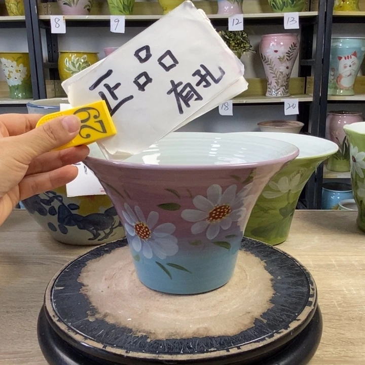 景德镇高温陶瓷花盆