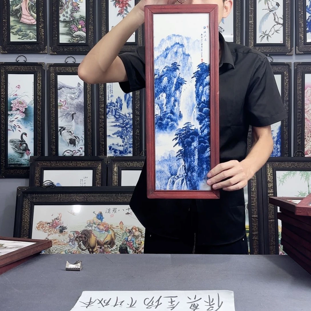 摆件景德镇陶瓷瓷板画