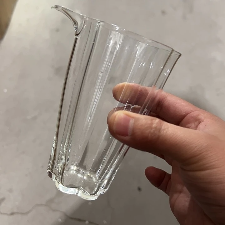 花朵公道杯 无耳款