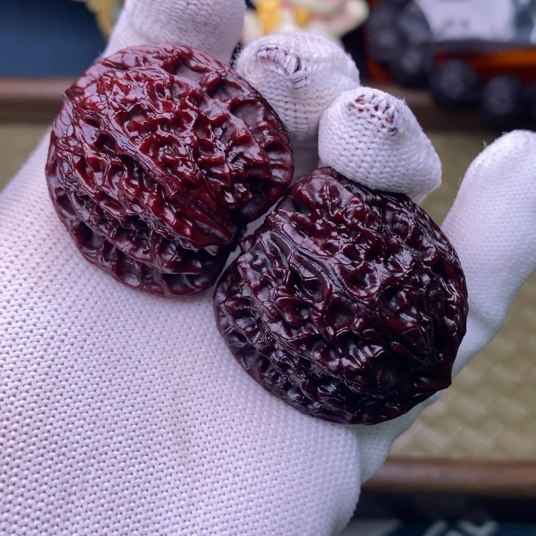 吊坠文玩核桃37盘龙虎