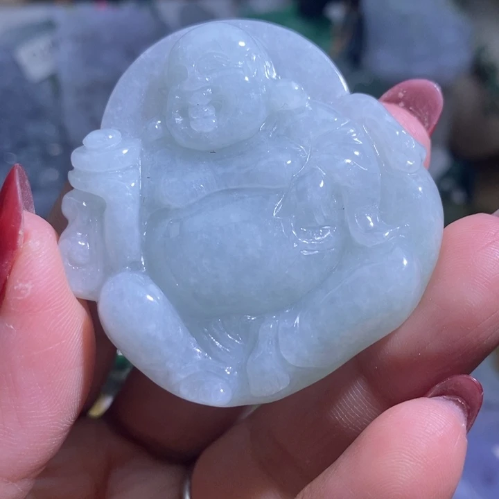 【闪购商品】翡翠未镶嵌颈饰佛