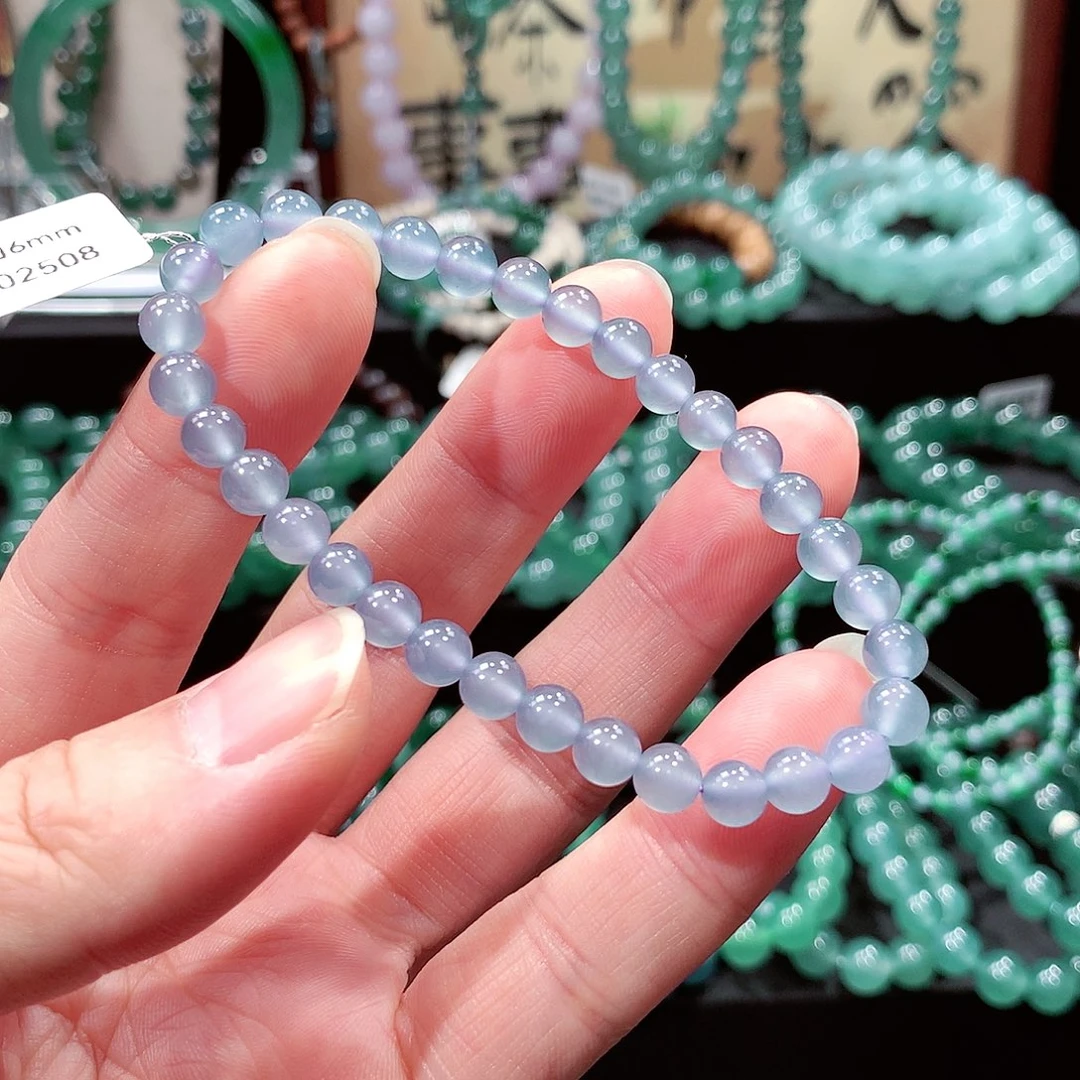 翡翠未镶嵌手链卡6