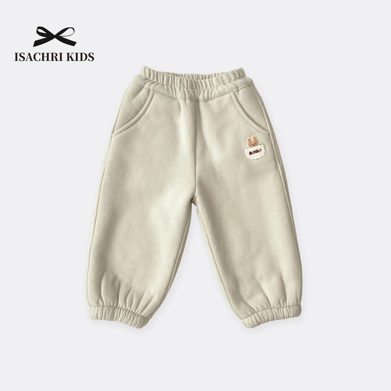 【9.18清】一条过冬童装冬装女童卫裤加绒加厚保暖裤宝宝 IS267