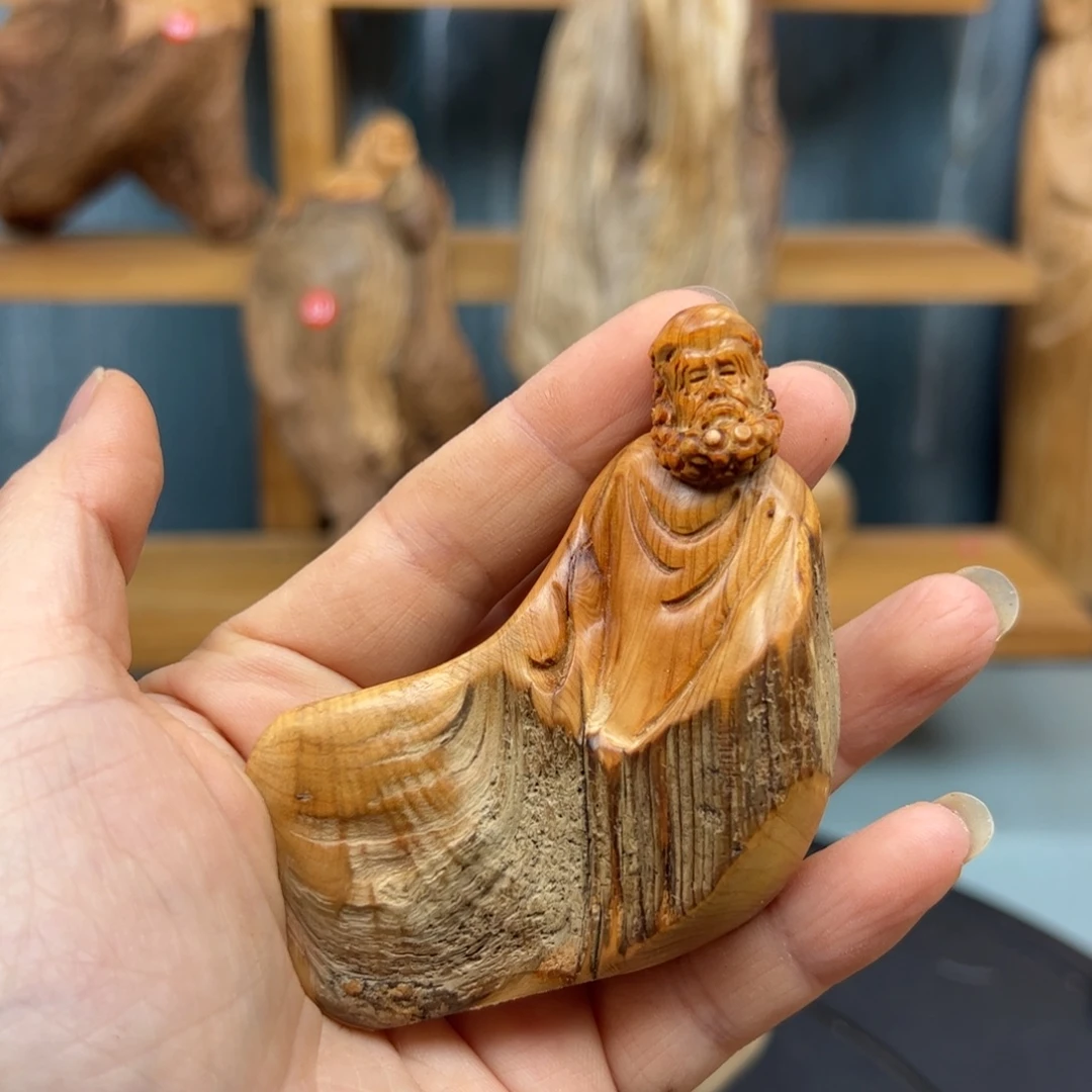 柏木崖柏木摆件手把件39