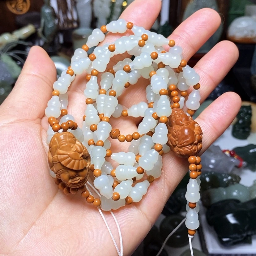 【闪购商品】和田玉项链未镶嵌飞***禄