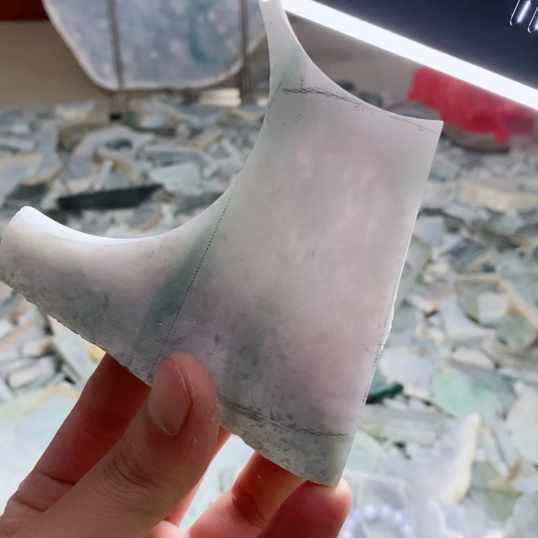 散珠翡翠天然缅甸翡翠a货17