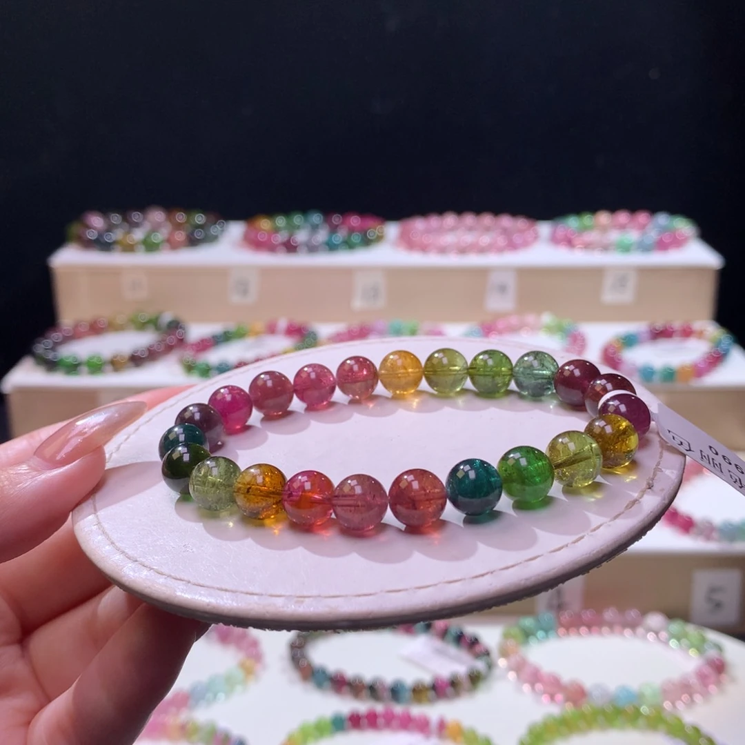 未镶嵌手链碧玺碧玺