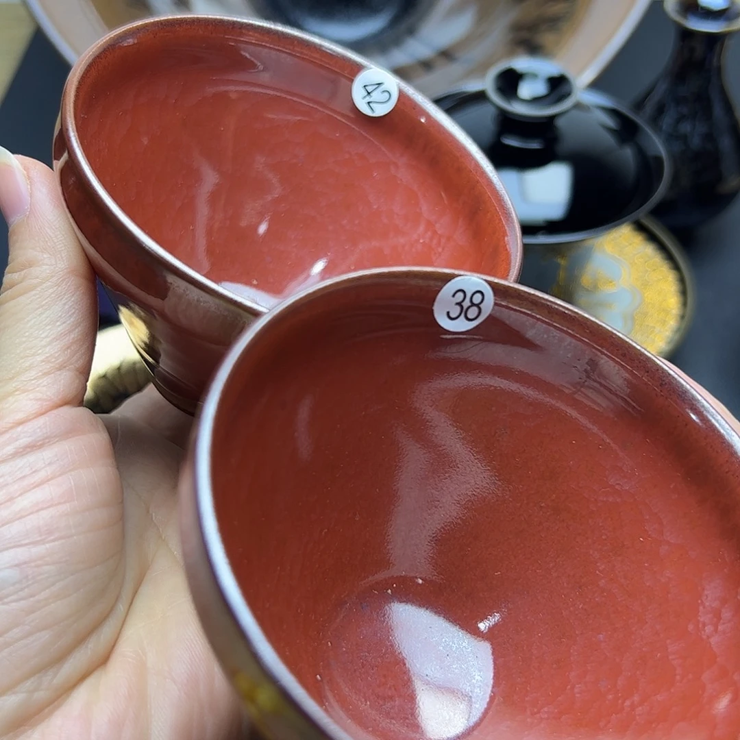 茶盏建窑建盏主人杯盏微瑕