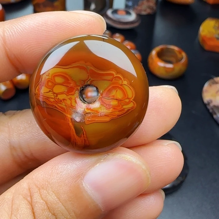 未镶嵌玛瑙/玉髓珠宝奇石