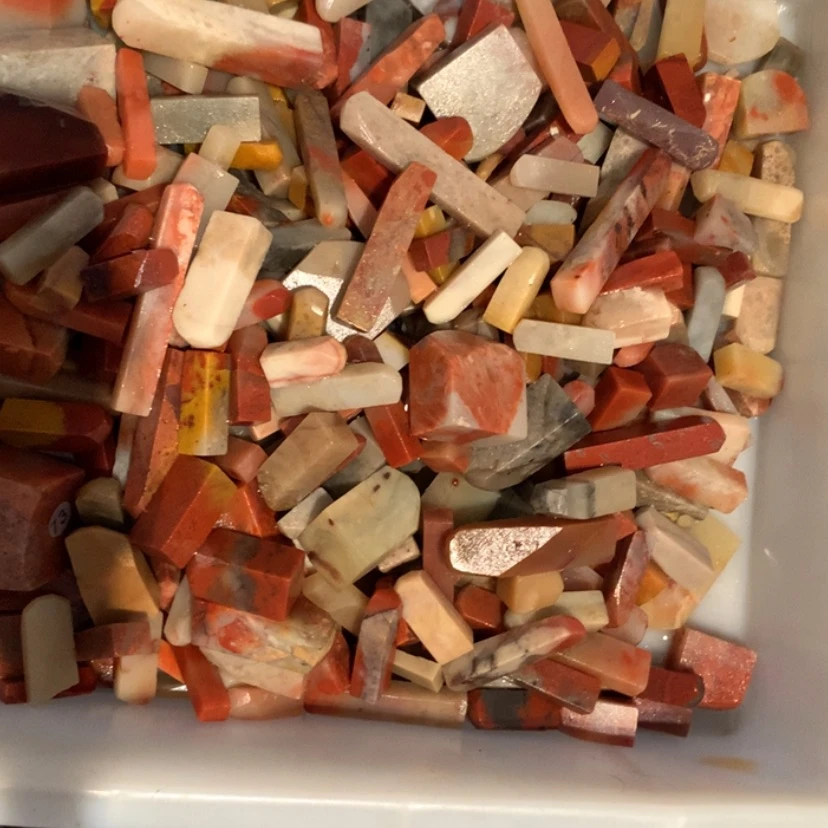 【闪购商品】寿山石50个边角牙签章练手