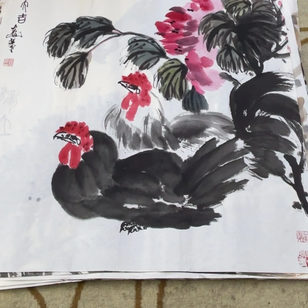国画国画老师作品刘
