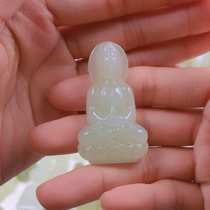 寻***双和田玉未镶嵌颈饰