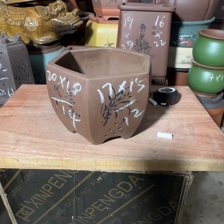 紫砂花盆紫砂花盆