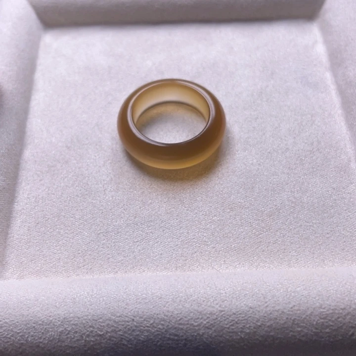 玛瑙/玉髓戒指未镶嵌秋****头