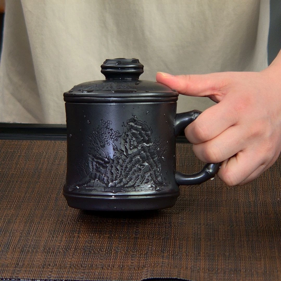 茶杯紫砂高货放漏