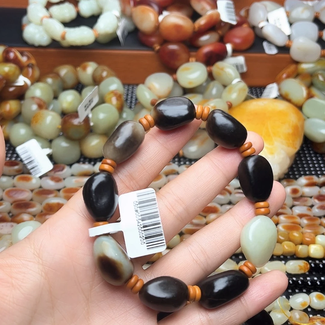 手串未镶嵌和田玉用****9