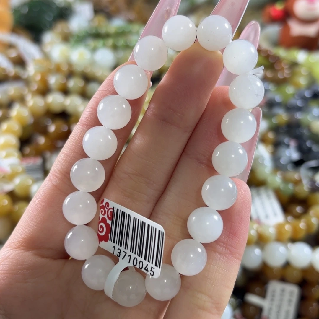 和田玉未镶嵌手链415