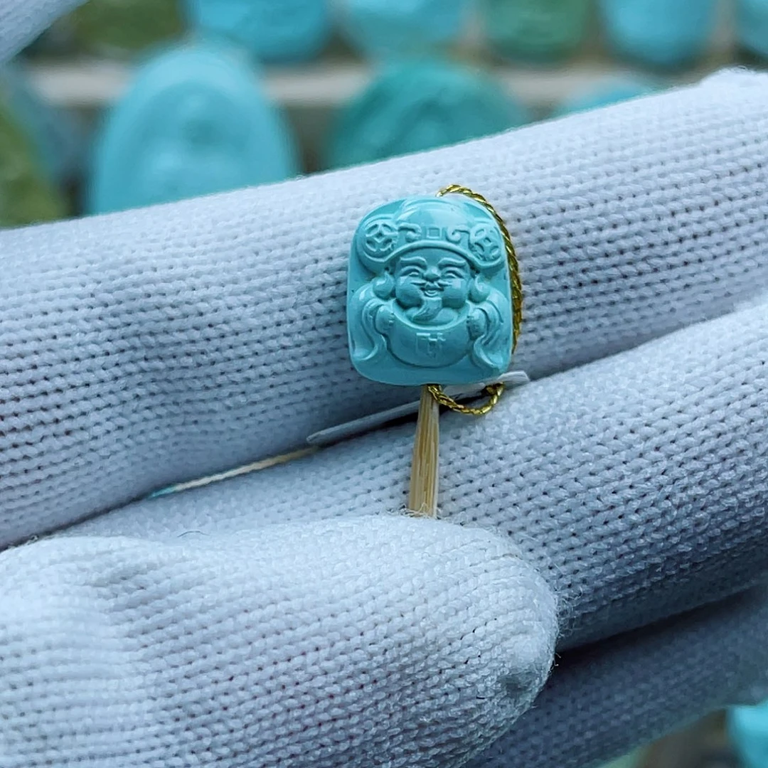 绿松石未镶嵌珠宝奇石