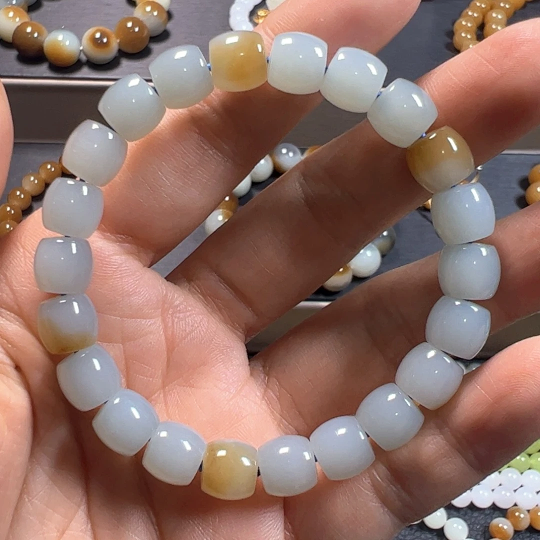 和田玉手链未镶嵌