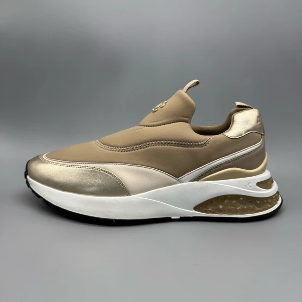 JIMMY CHOO/吉米周 J77 卡其厚底乐福 时尚潮流