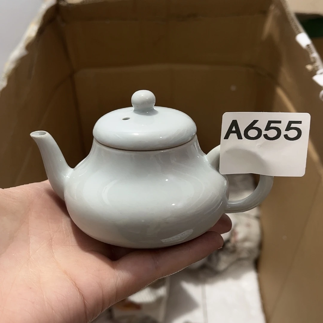 瓷片茶摆件工艺品摆件666