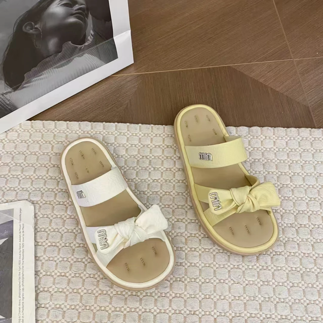 L622213  夏季新款法式百搭外穿时尚凉拖鞋