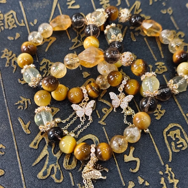 原创金霸单圈手链 多样性发一件 约10mm DX4957