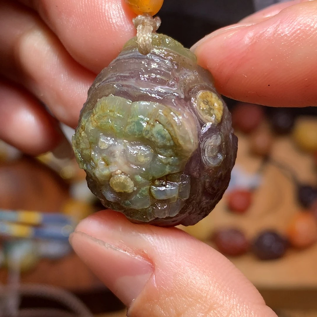 未镶嵌玛瑙/玉髓珠宝半成品