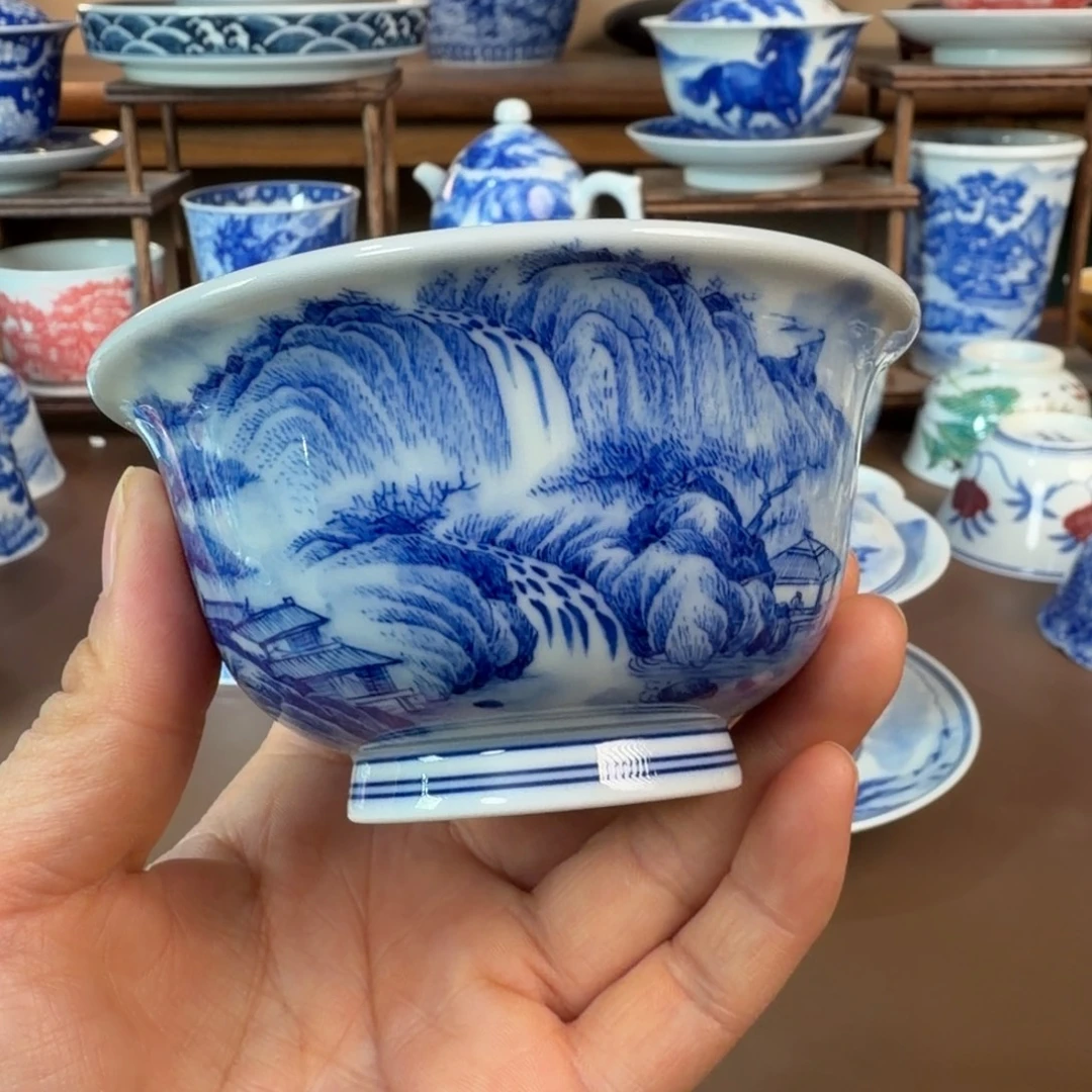 景德镇陶瓷手工手绘