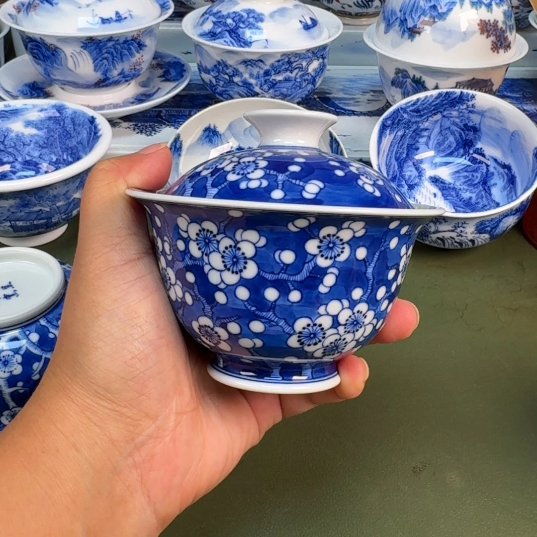 景德镇纯手绘茶具具圆圆218