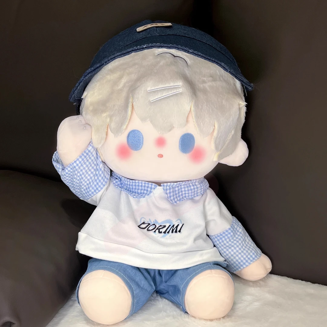 【夏日格调娃衣】芝士芋泥棉花娃娃40cm娃衣服原创可爱坐姿现货娃衣
