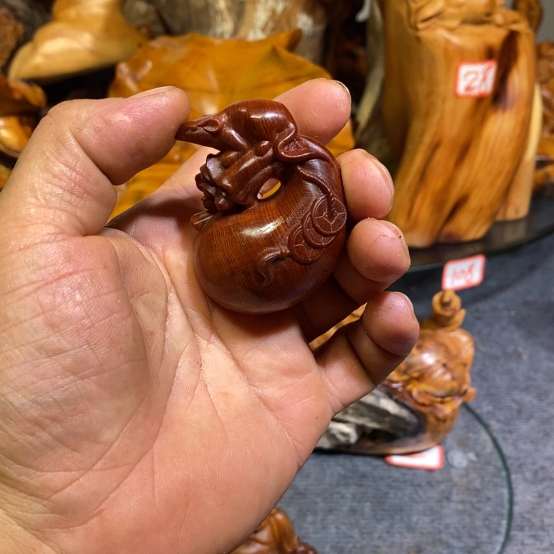 柏木（崖柏）木雕工艺品摆件家居崖柏手串崖柏