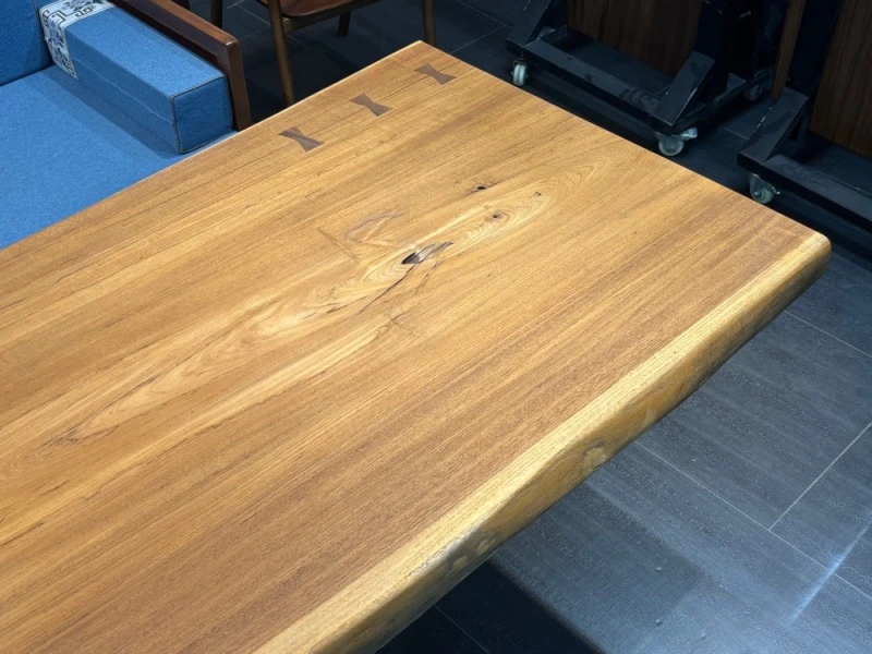 缅甸柚木大板桌271*88*8.6