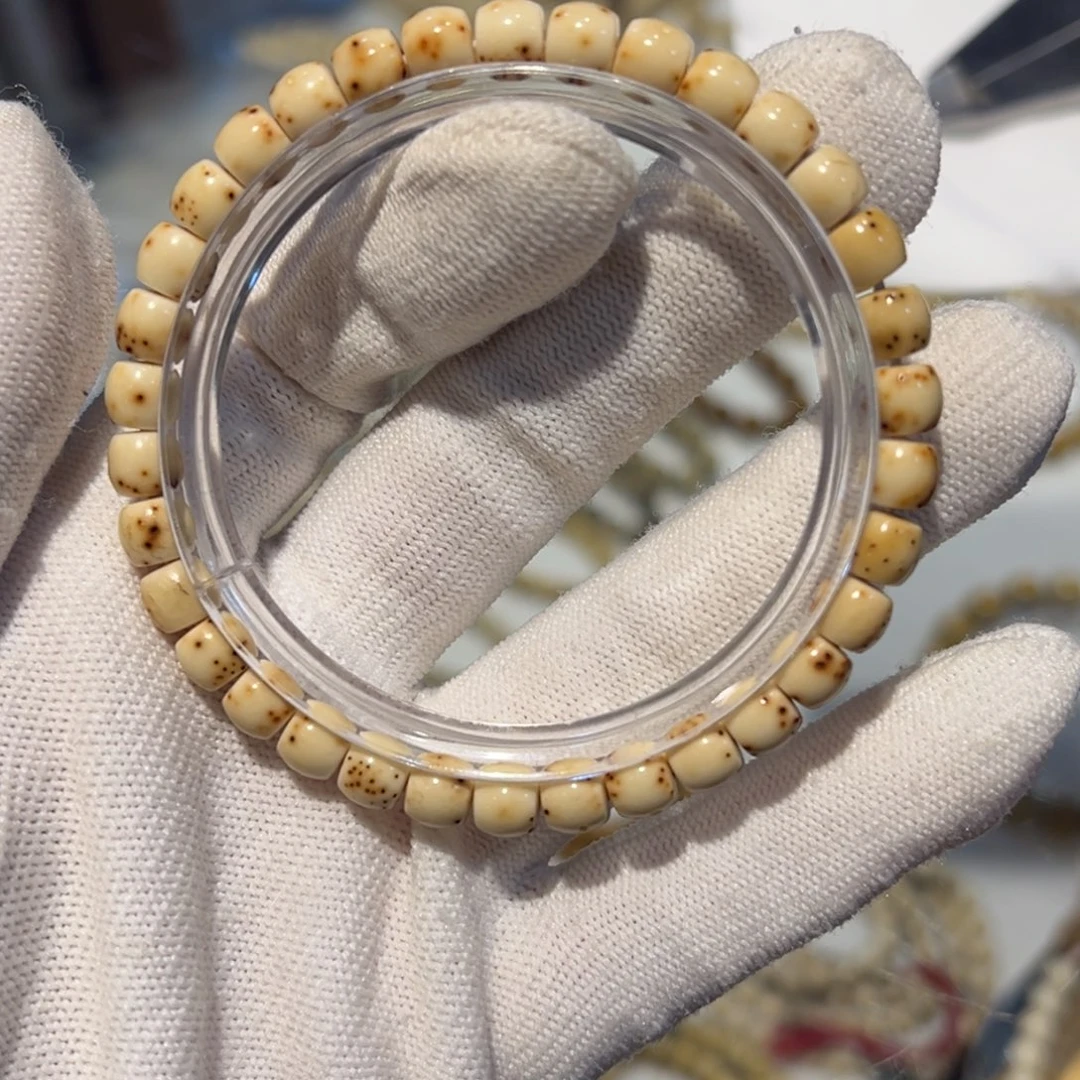 手串星月菩提卡6.5直切火烧云