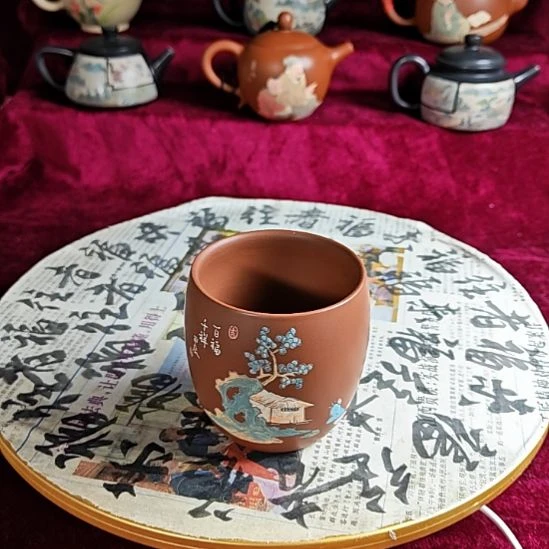 建水紫陶全品主人杯6号