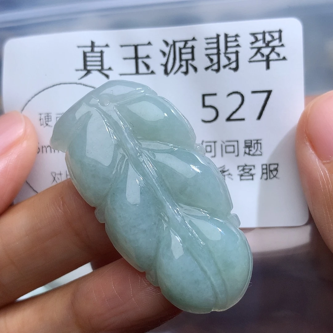 翡翠未镶嵌颈饰527