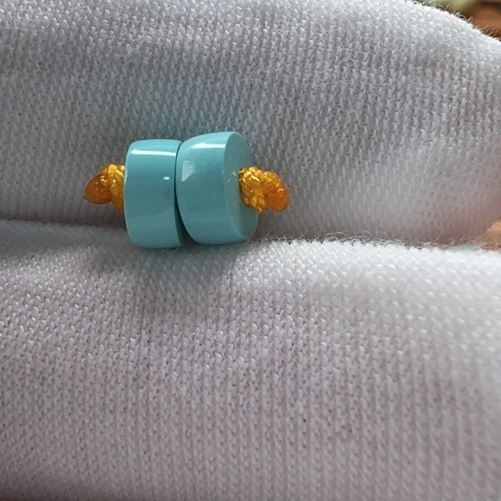 绿松石未镶嵌隔片6.1mm