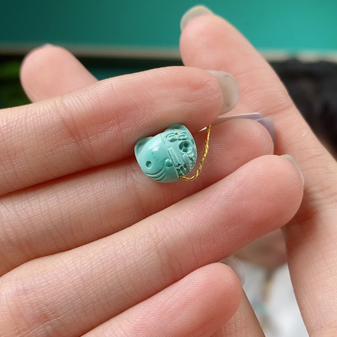 未镶嵌绿松石珠宝奇石