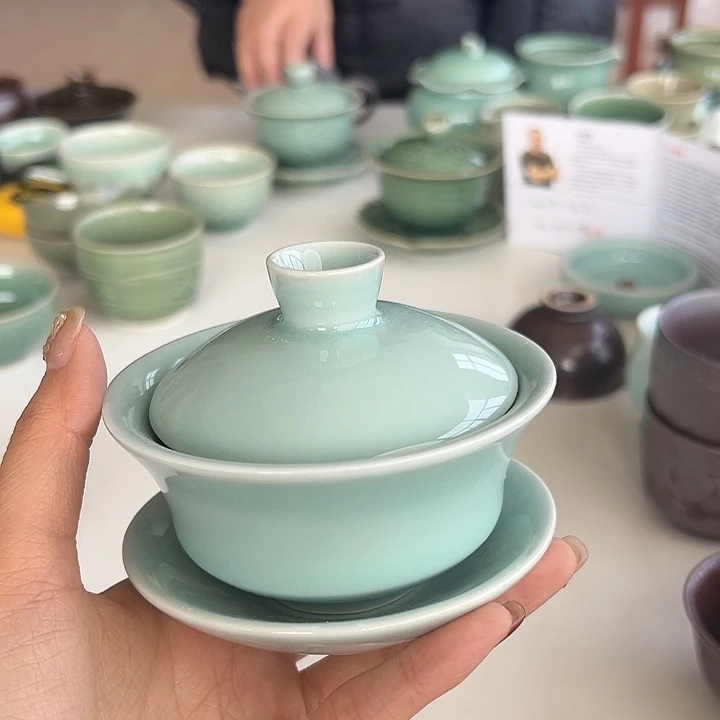 小米茶器龙泉青瓷