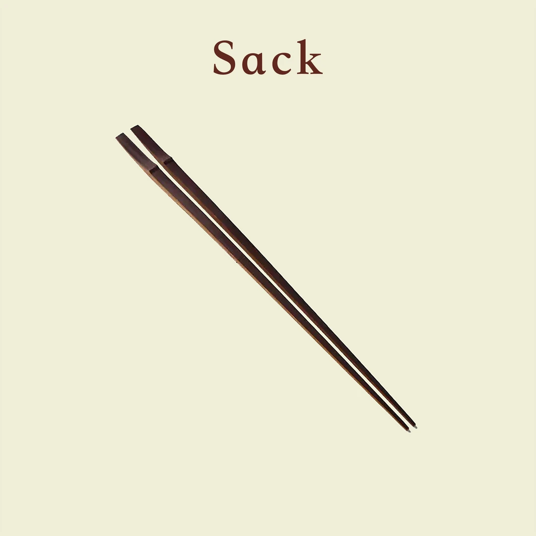 Sack小陈同款复古简约天然竹木手工筷子家用防霉防滑筷子精致公筷