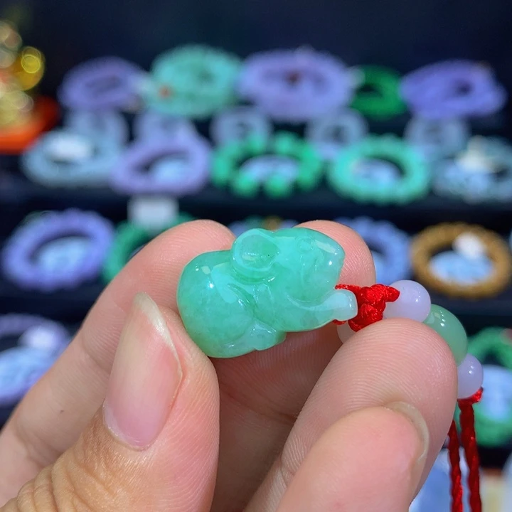 未镶嵌手链翡翠翡翠
