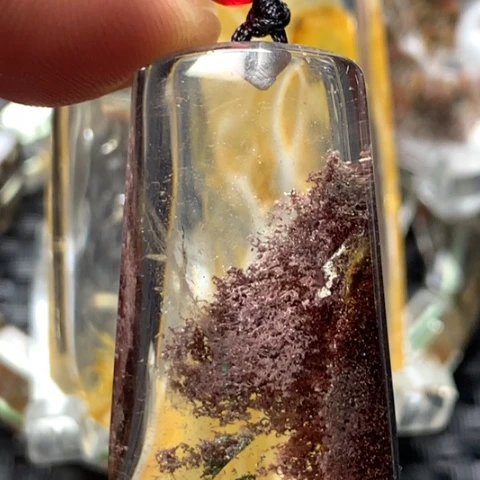 水晶颈饰未镶嵌小*胖