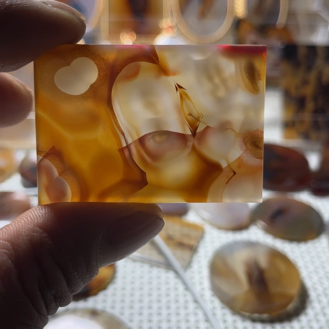 玛瑙/玉髓合金颈饰