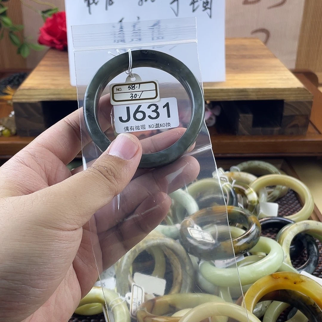 ꒰***꒱蛇纹石玉未镶嵌发饰