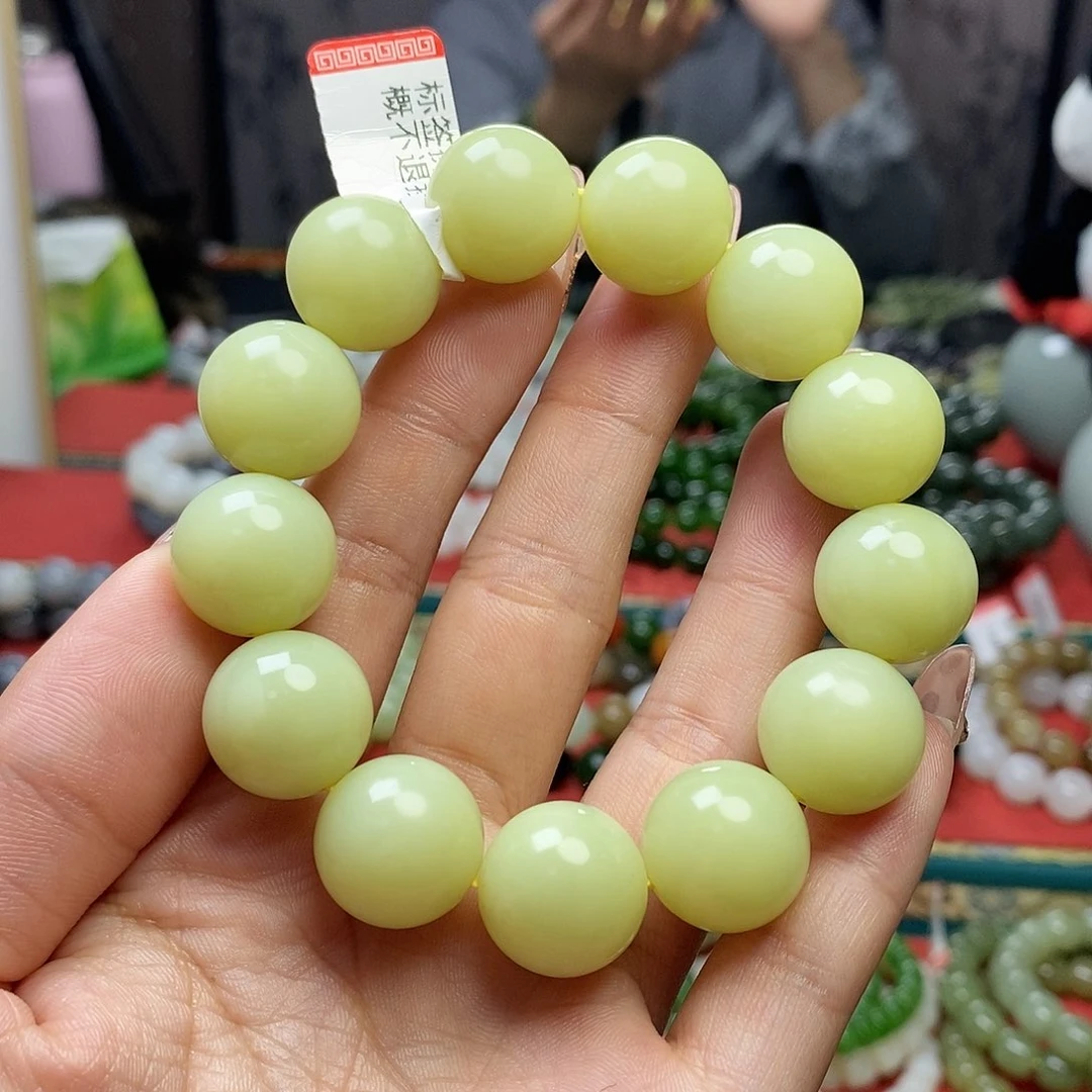 和田玉手串未镶嵌