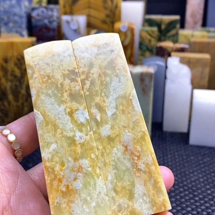 江西石击**石青田石印章石