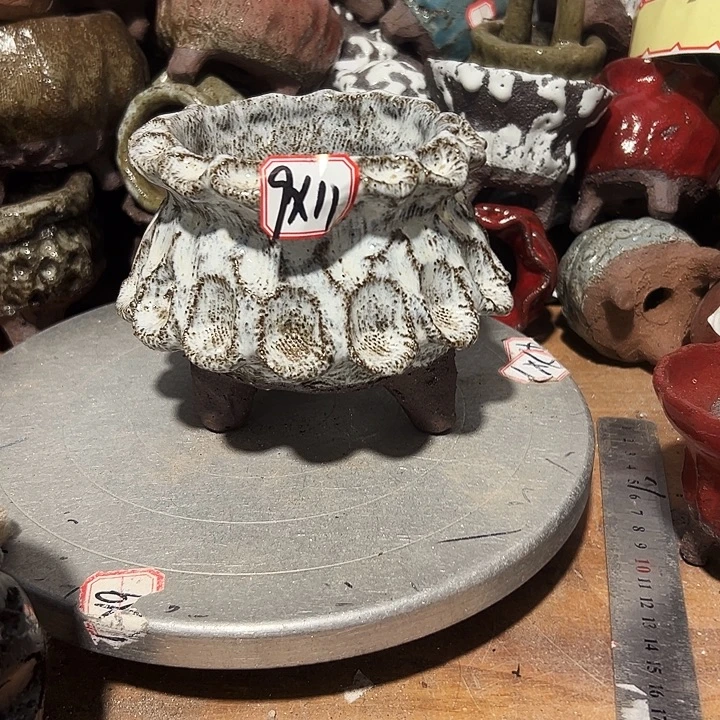 粗陶花盆，现在都不一样了，