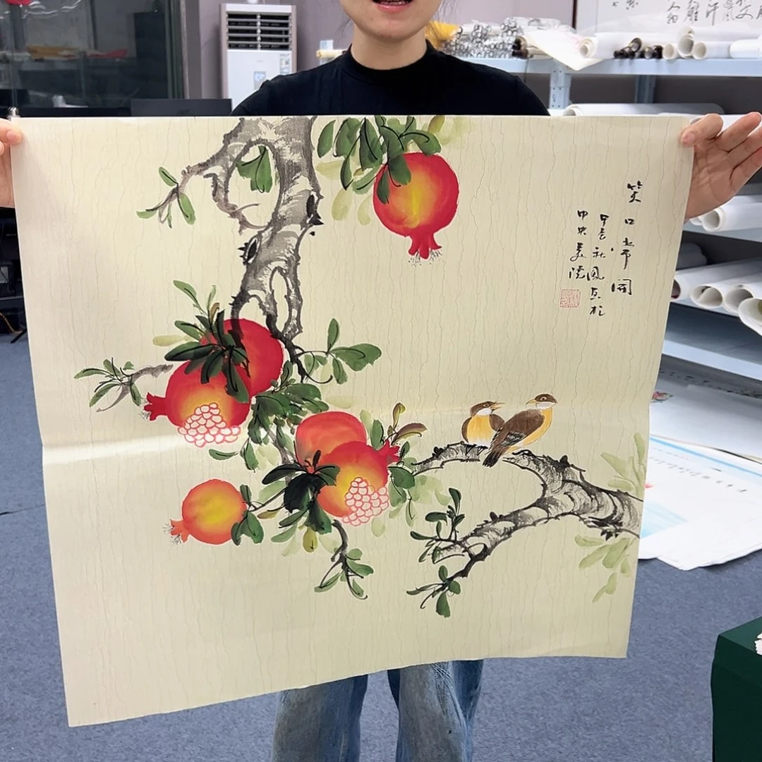 国画宣纸国画纯手绘作品