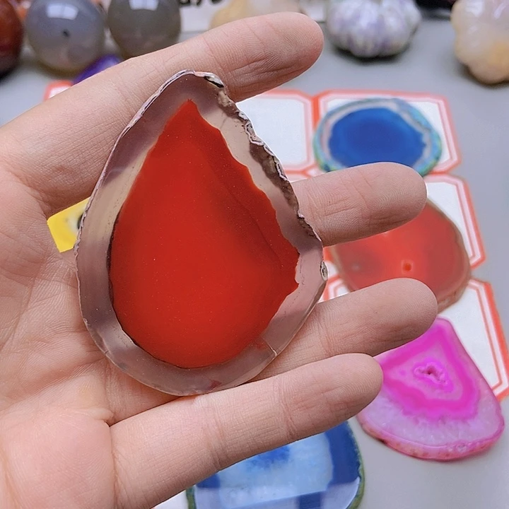 【闪购商品】未镶嵌玛瑙/玉髓珠宝半成品山***~