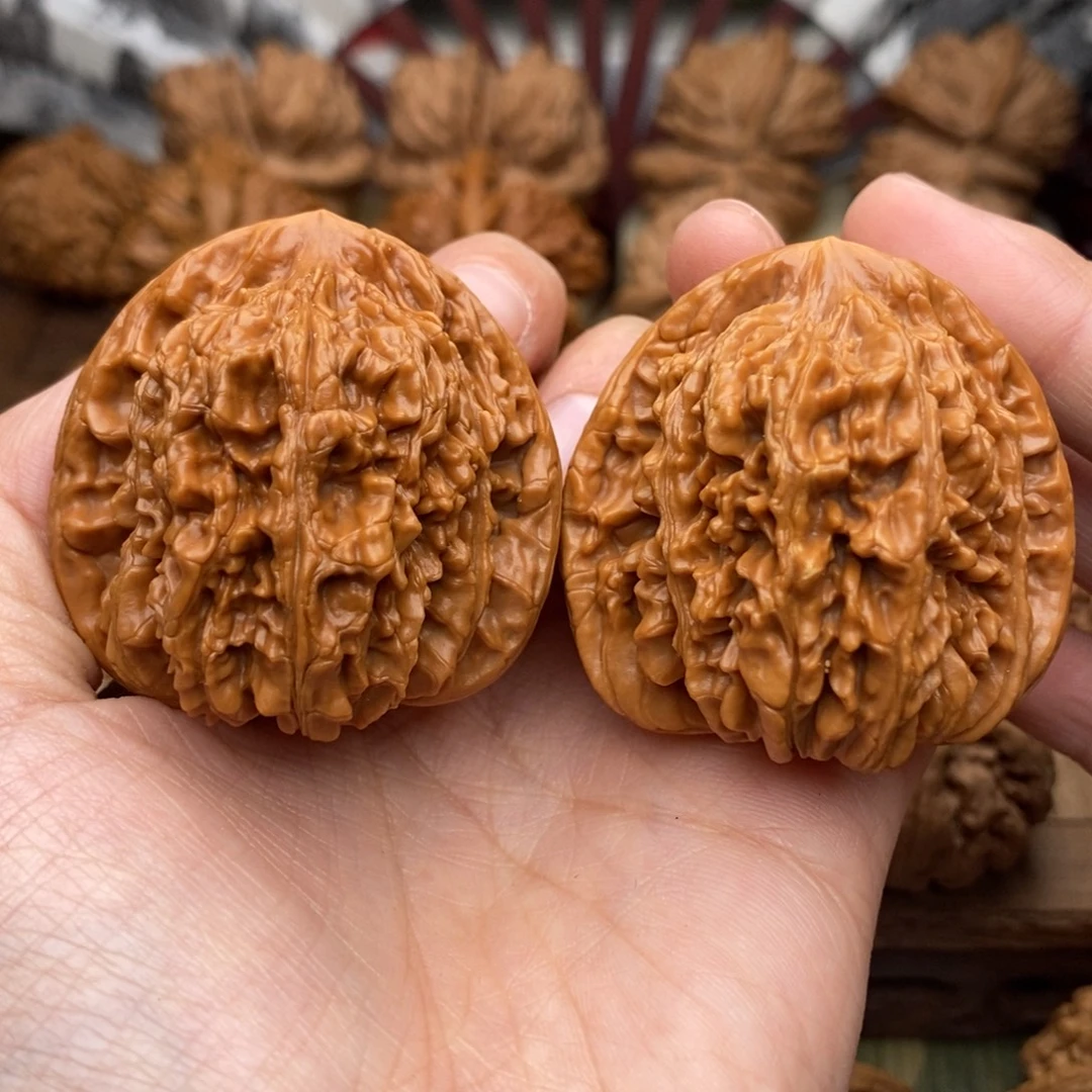 把件文玩核桃687号44三角楼